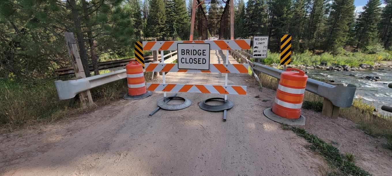 Sunset Hill Road Bridge Closure, South