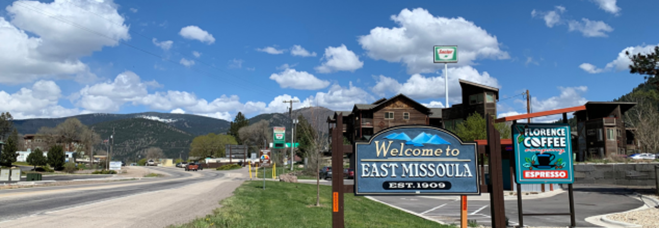 Welcome To East Missoula On Hwy 200